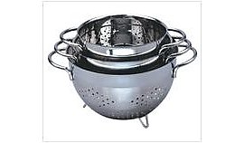 Dodatek kuchenny Vinzer  Durszlak du�y 24,5cm 69255