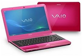 Notebook Sony VPC - EA1S1E / P różowy