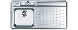 Zlewozmywak stalowy Alveus Vision 10 P