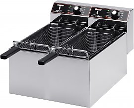 Frytownica gastronomiczna MasterCook do ryb - 2 x 8 litr�w 209103