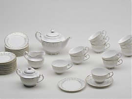 Zestaw porcelanowy Gerlach Olivia - serwis do herbaty dla 12 osób