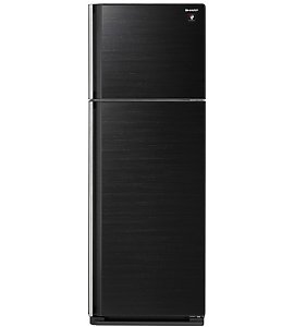 Lod�wka z g�rnym zamra�alnikiem Sharp SJ-GC480VBK