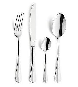 Sztu�ce Amefa Charm Baguette 6 szt �y�eczek do kawy polerowane - pude�ko flokowane