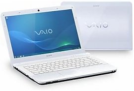 Notebook Sony VPC - EA1S1E / W bia�y