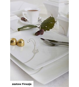 Zestaw porcelanowy Gerlach Zestaw do herbaty 6/20 -  Finezja