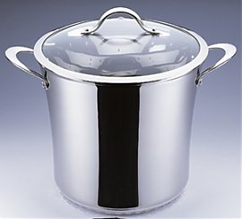 Garnek BergHoff TULIP 26CM SZKL.POKRYWA 9,2L-1102818