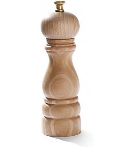 Dodatek kuchenny Hendi Młynek do soli drewniany naturalny 210mm 469224