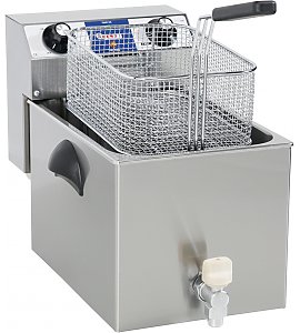 Frytownica gastronomiczna 400 V z kranem spustowym - 10 litr�w 209400