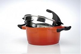 Garnek BergHoff VIRGO 20CM SZKL.POKRYWA - 2304044 