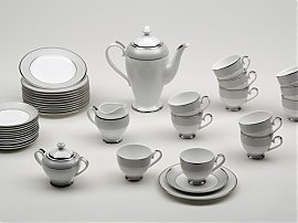 Zestaw porcelanowy Gerlach Luna - serwis do herbaty dla12 osób
