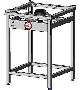 Trzon gazowy  1-palnikowy 5kW TGO-105.II