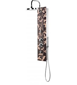 Panel hydromasażowy Deante Kameleo Florial Dark NOL 451K