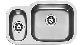 Zlewozmywak stalowy Pyramis DIONE (65x40) 1 1/2B R