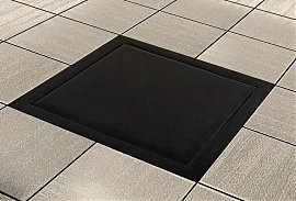 Brodzik Aquaform Prestige 100 czarny