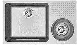 Zlewozmywak stalowy Franke CWX 161-45D
