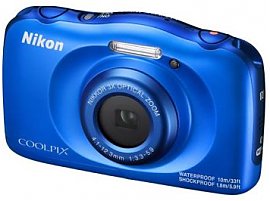 Aparat kompaktowy Nikon Coolpix W100 wodoodporny niebieski + plecak 