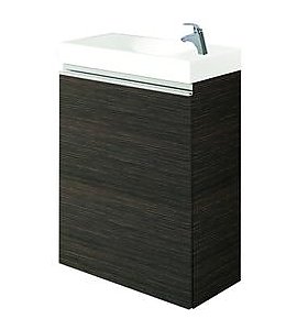 Mebel �azienkowy Aquaform MALAGA Szafka podumywalkowa 400/600 LEGNO CIEMNE Prawa-0401-251602