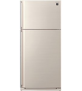 Lod�wka z g�rnym zamra�alnikiem Sharp SJ-SC680VBE