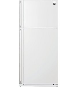 Lod�wka z g�rnym zamra�alnikiem Sharp SJ-SC680VWH