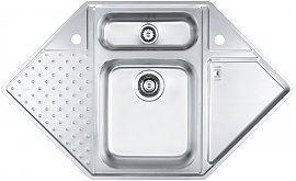 Zlewozmywak stalowy Alveus VISION 40 
