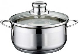Garnek Elo Silver Shine 20 cm niski - 63280