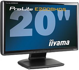 Monitor LCD iiyama PLE2008HDS-B1 BLACK WIDE