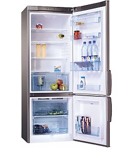 Lodówka z dolnym zamrażalnikiem Amica FK 272.3X