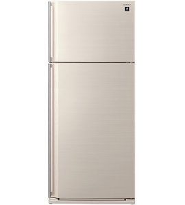 Lod�wka z g�rnym zamra�alnikiem Sharp SJ-SC700VBE 