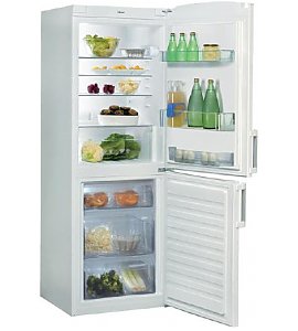 Lodówka z dolnym zamrażalnikiem Whirlpool WBE 3412 A+W