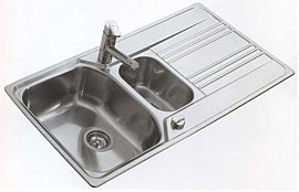Zlewozmywak stalowy Teka Cosmos 60 Plus-CN