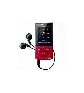 Odtwarzacz MP3 Sony NWZ-E443R Czerwony 4GB MP4