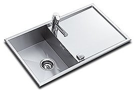 Zlewozmywak stalowy Teka LINEA 45 BF-CN