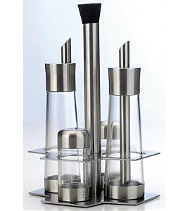 Dodatek kuchenny BergHoff Dozowniki Cukier, śmietanka, sól, pieprz Orion 5Cz - 1109800