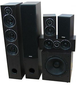 Zestaw kolumn Koda F-51v.3 + SW-1000v.2
