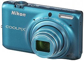 Aparat kompaktowy Nikon S6500 niebieski