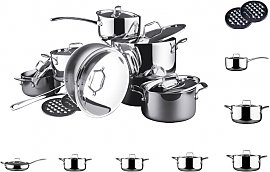 Zestaw garnk�w Vinzer Triline 14 ELE 69028