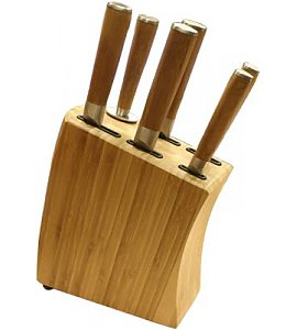 Zestaw no�y kuchennych Vinzer Komplet no�y BAMBOO 7 ele. 69126