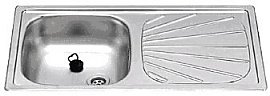 Zlewozmywak stalowy Reginox BETA 10
