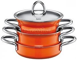 Zestaw garnk�w Silit Wild Orange 3cz.
