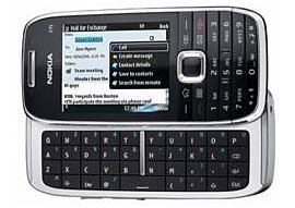 Telefon komórkowy Nokia E75 Silver-Black + karta 4GB