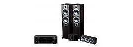 Kino domowe Denon AVR1312B+VARDUS 250 CZARNY