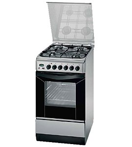 Kuchnia gazowa Indesit K3G55A (X)