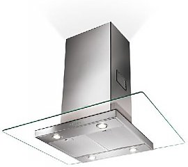 Okap wyspowy Faber Glassy Isola Hip 90 X/V