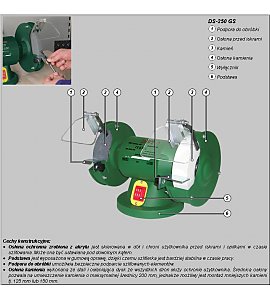 Szlifierka stoowa DWT DS-350 GS