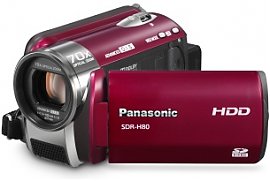 Kamera cyfrowa Panasonic SDR H 80 EP R
