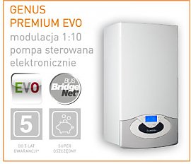 Kocio gazowy wiszcy Ariston Genus Premium Evo System 30 FF