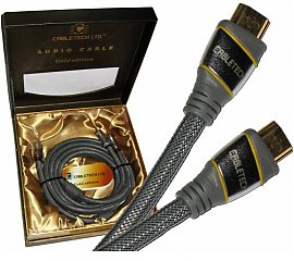 Kabel HDMI Cabletech Gold Edition (bawena) KPO3828