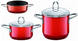 Zestaw garnk�w Silit Energy Red 3cz.