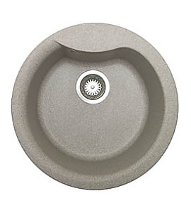 Zlewozmywak granitowy Pyramis HYDRIA 48,5 1B CZARNY 073911011