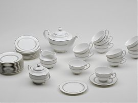 Zestaw porcelanowy Gerlach Ariadna - serwis do herbaty dla 12 osób